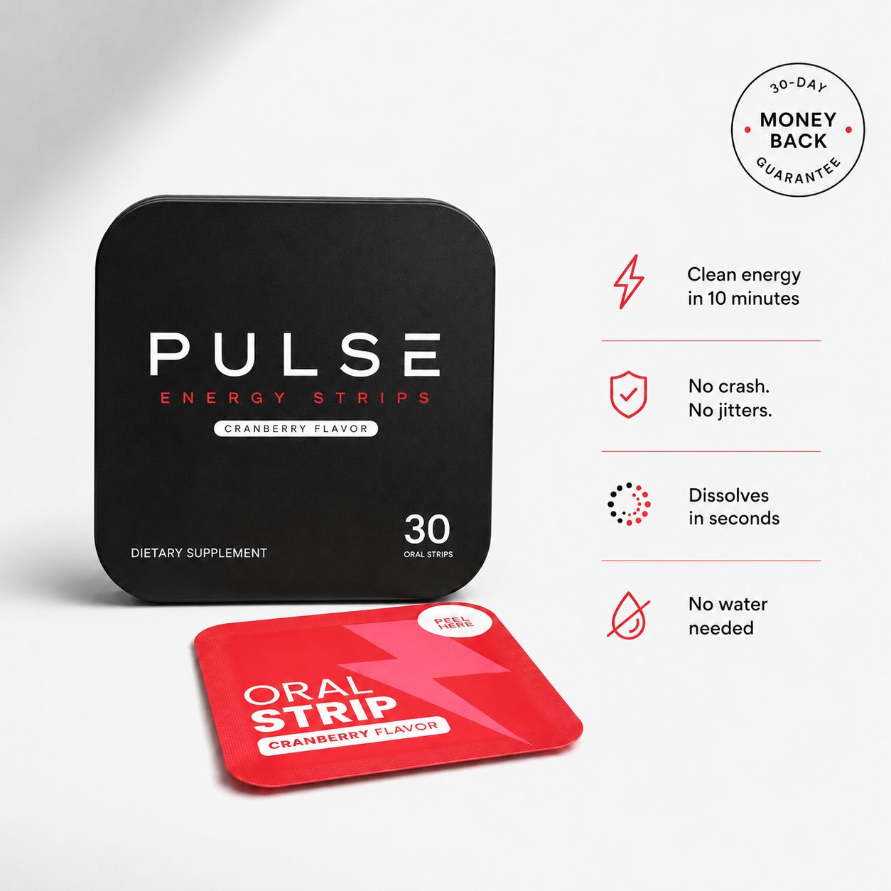Pulse | Fast-Acting Energy Strips