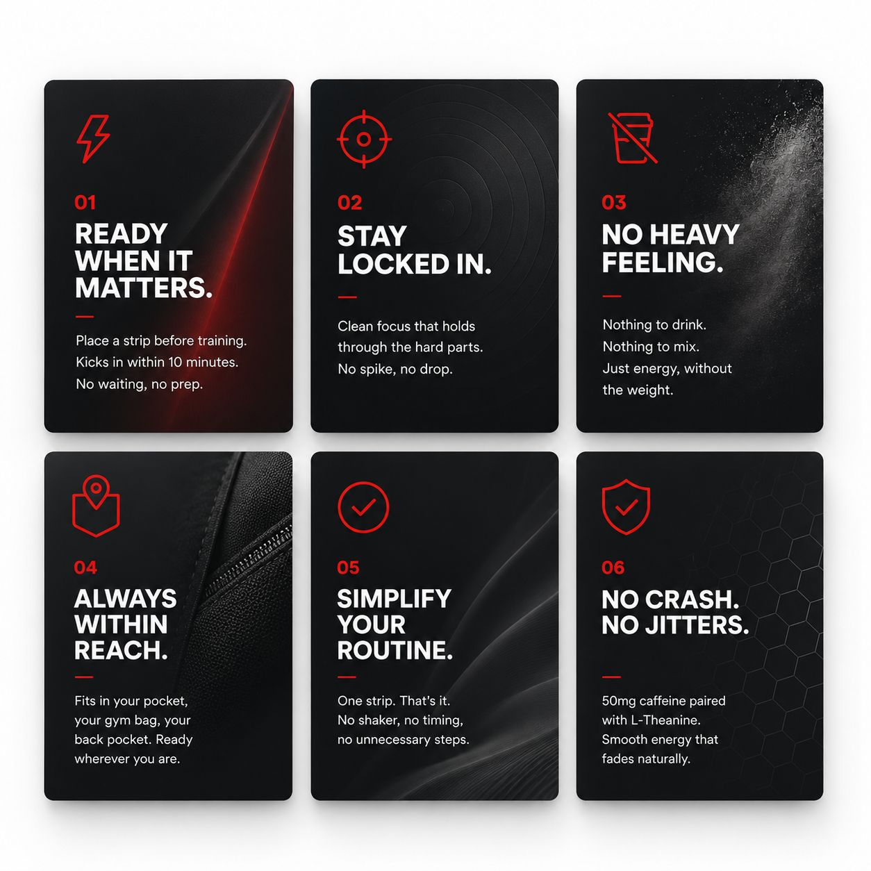 Pulse | Fast-Acting Energy Strips